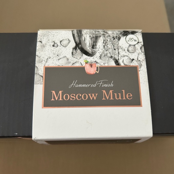 ‘Hammered Finish’ Moscow Mule Mug - 2 Pack - Picture 5 of 5